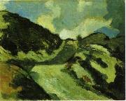 Theo van Doesburg Dune landscape. oil painting on canvas